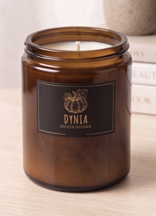 Świeca sojowa - Dynia
